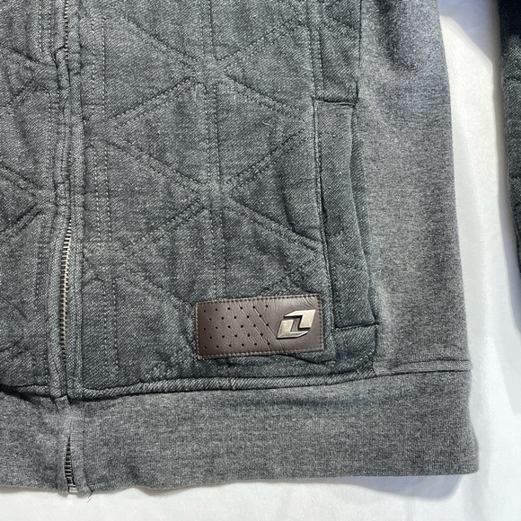 One Industries Men's Gray Quilted Jacket - Picture 3 of 5